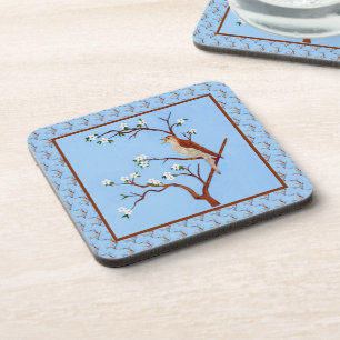 Dessous de verre en plastique carrele Rossignol