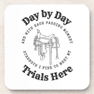 Dessous de verre en plastique Day by Day Saddle De
