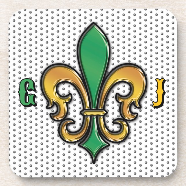 Dessous de verre en plastique dur (Devant)