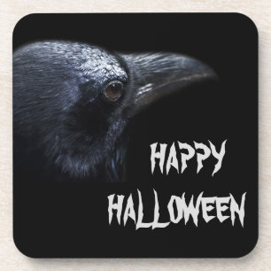 Dessous de verre en plastique dur Halloween Corbea
