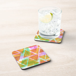 Dessous de verre en plastique Palmes tropicales Im