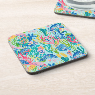 Dessous de verre en plastique rigide avec motif gr