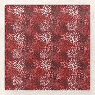 Dessous-de-verre En Verre Abstrait moderne