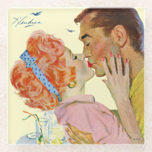 Dessous-de-verre En Verre Amour