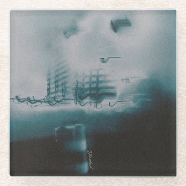 Dessous-de-verre En Verre Architecte I (Devant)