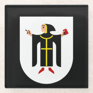 Dessous-de-verre En Verre Armoiries de Munich