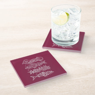 Dessous-de-verre En Verre Autocollant