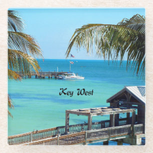 Dessous-de-verre En Verre Belle Key West