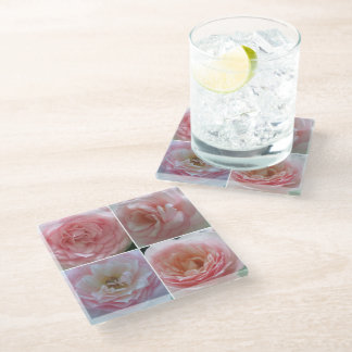Dessous-de-verre En Verre Belles Roses