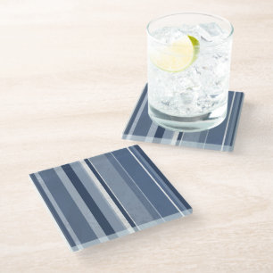 Dessous-de-verre En Verre Bleu