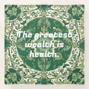 Dessous-de-verre En Verre Cadeaux de Noël personnalisés pour les physiothéra