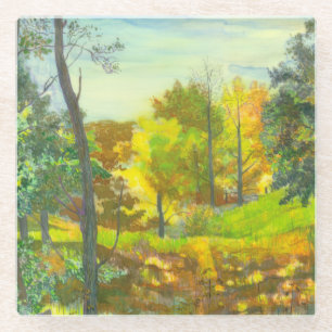 Dessous-de-verre En Verre Chute solaire