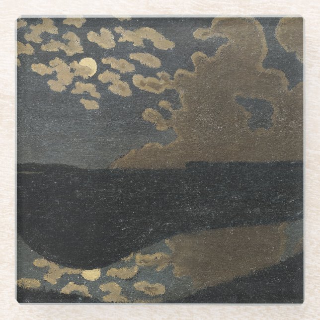 Dessous-de-verre En Verre Clair de lune, 1894 (Devant)