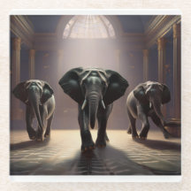 Classe de danse aérobie éléphants