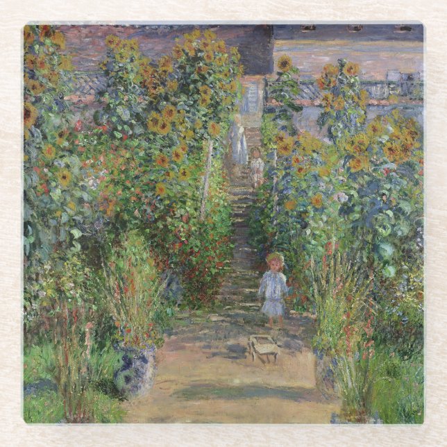 Dessous-de-verre En Verre Claude Monet | le jardin de l'artiste chez (Devant)