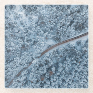 Dessous-de-verre En Verre col de montagne