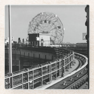 Dessous-de-verre En Verre Coney Island