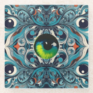 Dessous-de-verre En Verre Contre-attaque Cataract - Ken Gage Art