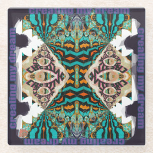 Dessous-de-verre En Verre Créer mon rêve