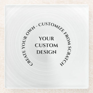 Dessous-de-verre En Verre Créez Votre Propre