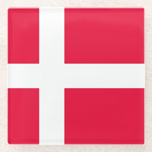 Dessous-de-verre En Verre Danemark (Devant)