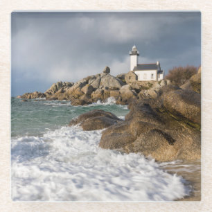 Dessous-de-verre En Verre Dans le Finistère Nord de délicieuse de Lumière
