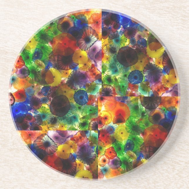 Dessous de verre en verre de photo de (Devant)