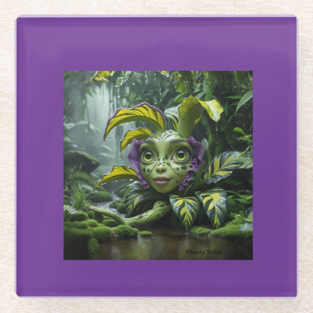 Dessous-de-verre En Verre Dessous de verre (Devant)