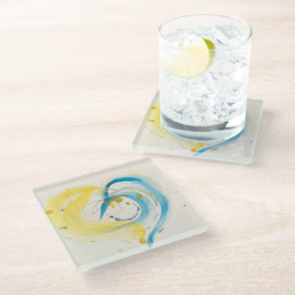 Dessous-de-verre En Verre Dessous de verre aquarelle