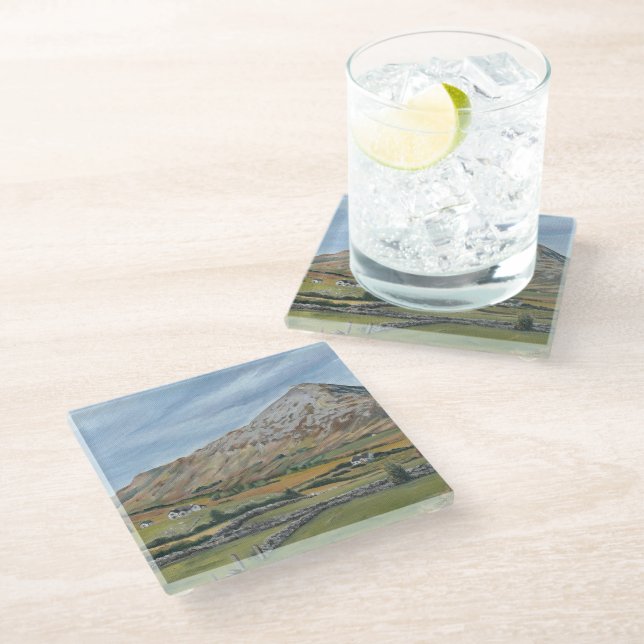 Dessous-de-verre En Verre Dessous de verre Croagh Patrick (Incliné)