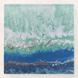 Dessous-de-verre En Verre dessous de verre de verre spectaculaire "Splashing