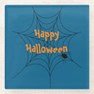 Dessous-de-verre En Verre Dessous de verre d'Halloween