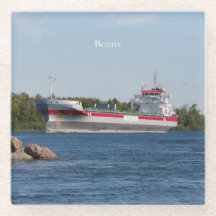 Dessous de verre en verre Beatrix