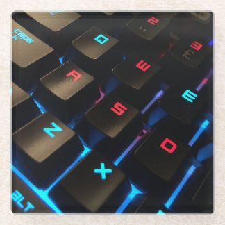 Dessous-de-verre En Verre Dessous de verre en verre de clavier