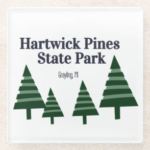 Dessous-de-verre En Verre Dessous de verre en verre de Hartwick Pines