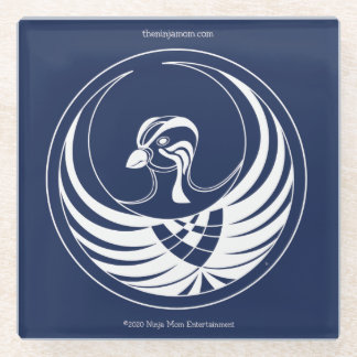 Dessous-de-verre En Verre Dessous de verre en verre de Ninja