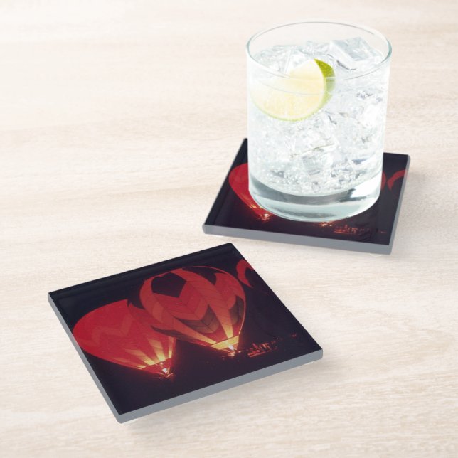 Dessous-de-verre En Verre Dessous de verre en verre - Luminosité matinale (Incliné)