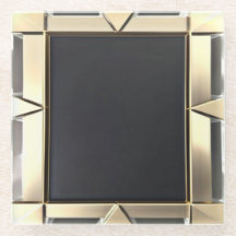 Dessous de verre en verre/Neo Gold/Dessous de verr