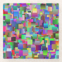 Dessous de verre en verre Patch