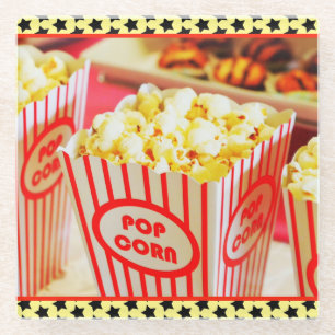 Dessous-de-verre En Verre Dessous de verre en verre *Popcorn & Treats*