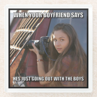 Dessous-de-verre En Verre Échantillon