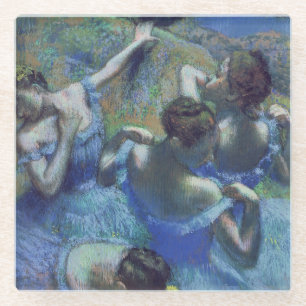 Dessous-de-verre En Verre Edgar Degas  Blue Dancers, c.1899