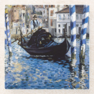 Dessous-de-verre En Verre Edouard Manet - Grand Canal, Venise