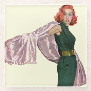 Dessous-de-verre En Verre Emmenez-moi à Hollywood