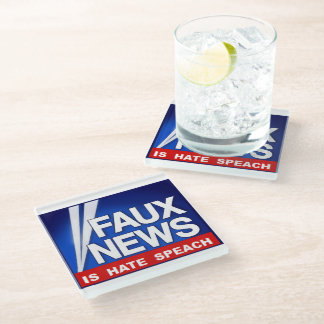 Dessous-de-verre En Verre Faux News