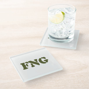 DESSOUS-DE-VERRE EN VERRE FNG