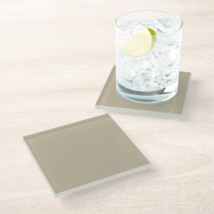 Dessous-de-verre En Verre Fond beige clair doux – Conception de mariage