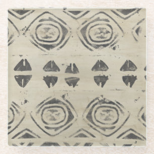 Dessous-de-verre En Verre Formes arrondies et géométriques de bazar de motif