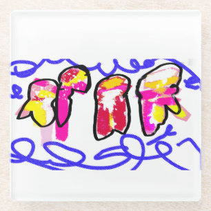 Dessous-de-verre En Verre Gel de méduse