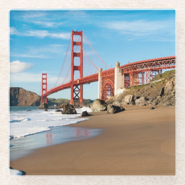 Dessous-de-verre En Verre Golden gate bridge | San Francisco (Devant)